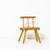 Swedish stool in pith pine, signed and dated Cecilia 24/10/75 This piece has an attribution mark, I am sure that it is...