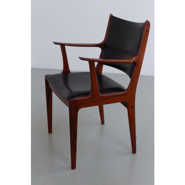 Danish Rosewood Armchair by Johannes Andersen for Uldum Møbelfabrik, 1960s For Sale - Image 18 of 18
