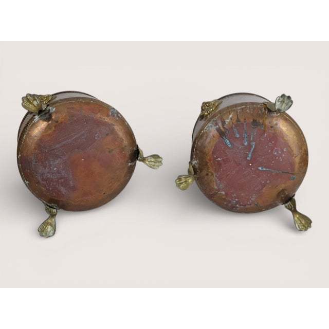 1920s Copper Plant Planter, 1920s, Set of 2 For Sale - Image 5 of 11