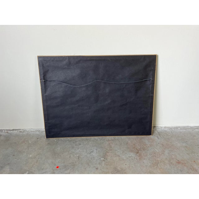 Sean Callahan " Mango Man " Watercolor Painting, Framed For Sale - Image 10 of 12