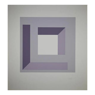 Nato Frascà, Square Composition, Screen Print, 1974 For Sale