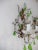 1920 French Green Murano Drops Beaded Swags Giltwood Sconces For Sale - Image 12 of 13