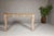 Wood Mughal Style Whitewash Console Table with Foliage Carved Apron and Legs For Sale - Image 7 of 12