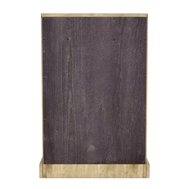 2020s Danforth 5 Drawer Secretary, Beige For Sale - Image 5 of 7