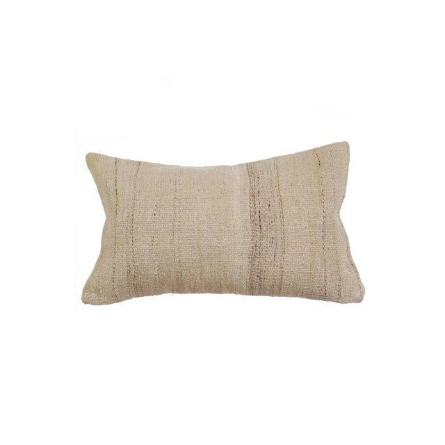 Handmade Natural Kilim Pillow Cover For Sale - Image 4 of 4