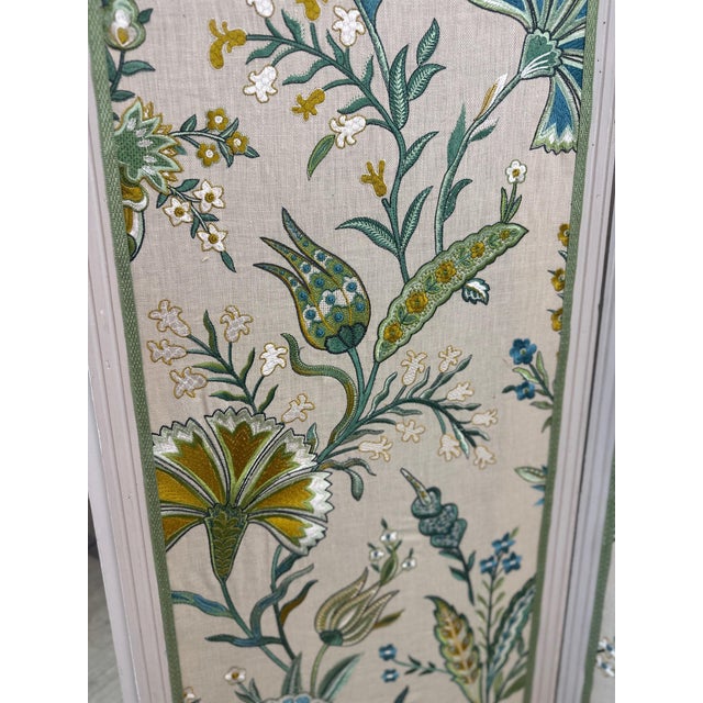 Antique Folding Screen, 1890s For Sale - Image 5 of 15