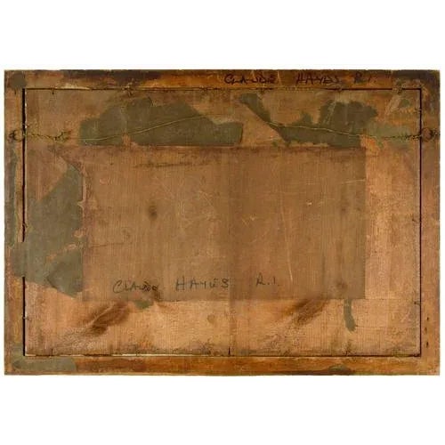 Claude Hayes RI ROI, Fen Landscape with Figure, Late 1800s, Watercolour Painting For Sale - Image 5 of 6