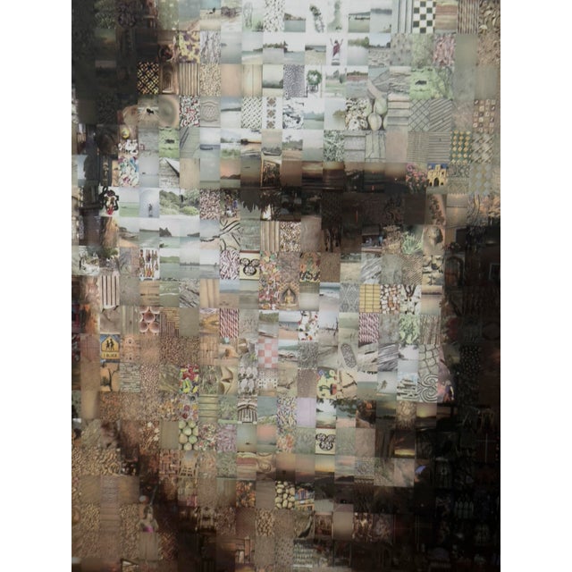 Contemporary Seriolithograph Mona Lisa Photo Mosaic Pop Art Print by Neil J Farkas For Sale In New York - Image 6 of 13