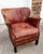 Chestnut Academic Charm & Unmatched Craftsmanship With the Iconic Professor's Leather Chair From Restoration Hardware. For Sale - Image 8 of 12