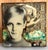 Mid-Century Modern “Twiggy” Mixed Media Pop Art Portrait on Panel, by Laura Van Horne For Sale - Image 3 of 11