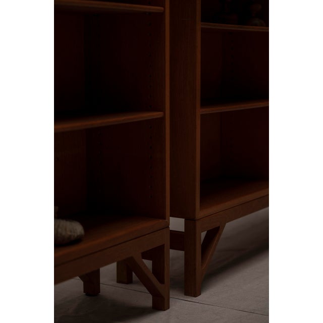 China Series Bookcases by Børge Mogensen for FDB, 1960s, Set of 2 For Sale - Image 13 of 16