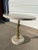 Vintage Hollywood Regency Travertine Side Table For Sale - Image 10 of 11