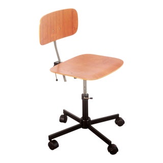 Mid Century Modern Jorgen Rasmussen Kevi Task Desk Chair by Rabami For Sale