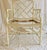Vintage English Chinese Chippendale White Painted Arm Chair Classic Arm Chair in the English Chinese Style For Sale In Dallas - Image 6 of 8