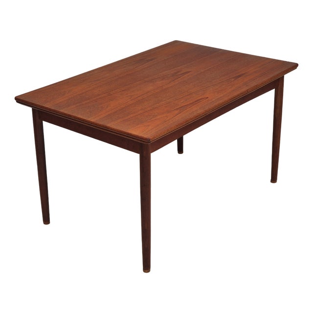 Vintage Danish Foldable Dining Table in Teak, 1960s For Sale