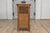 Italian 19th Century Walnut Bedside Table with Drawer over Door, Carved Motifs For Sale - Image 10 of 10
