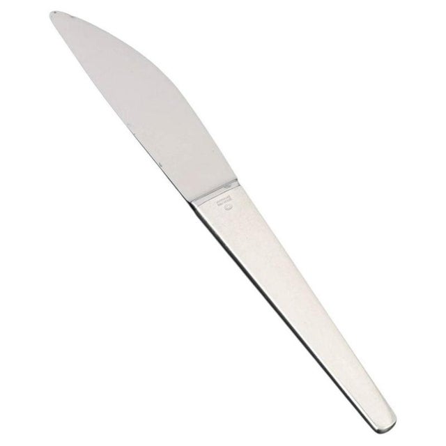 Caravel Lunch Knife in Sterling Silver by Henning Koppel for Georg Jensen, 1940s For Sale - Image 6 of 6