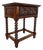 Spanish Carved Wood Side Table, Mid 20th-Century For Sale