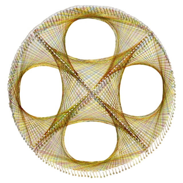 Sumit Mehndiratta, Nailed It Series No. 50, 2016, Mixed Media on Wooden Panel For Sale