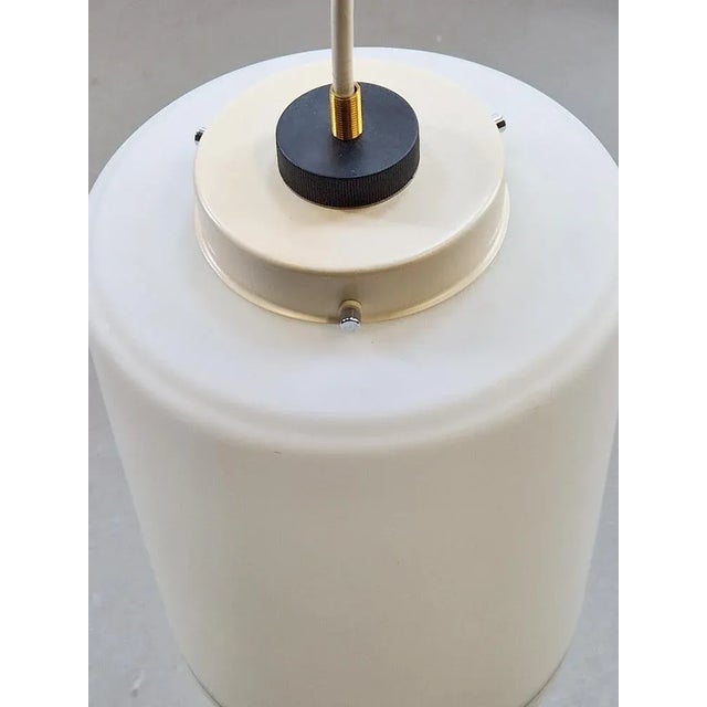 Vintage Pill Pendant Lamp in Milk Glass from Peill & Putzler, Germany, 1960s For Sale - Image 16 of 17