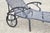 Late 20th Century Late 20th Century Tuscan Mediterranean Style Black Cast Aluminum Pool Patio Chaise Lounge Chair For Sale - Image 5 of 9