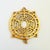 A wonderful vintage brass trivet in the shape of a turtle. Raised feet on the bottom. Perfect for keeping hot dishes off...