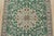 2000 - 2009 Fine Nain Rug 3’3” X 4’10” Green Wool/Silk Traditional Hand-Knotted Carpet For Sale - Image 5 of 12