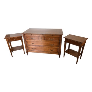 1960s Richelieu Art Et Meubles De France 3-Piece Bedroom Suite For Sale