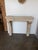 Petite 18th Century French Limestone Fireplace Mantel With Scrolled Corbels For Sale - Image 17 of 17