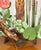 Outsider Folk Copper Art Garden Indoor Water Fountain W/ Live Edge Log For Sale - Image 9 of 12