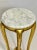 20th Century Regency Gilt Wood Marble Top Pedestal or Plant Stand For Sale In Philadelphia - Image 6 of 12