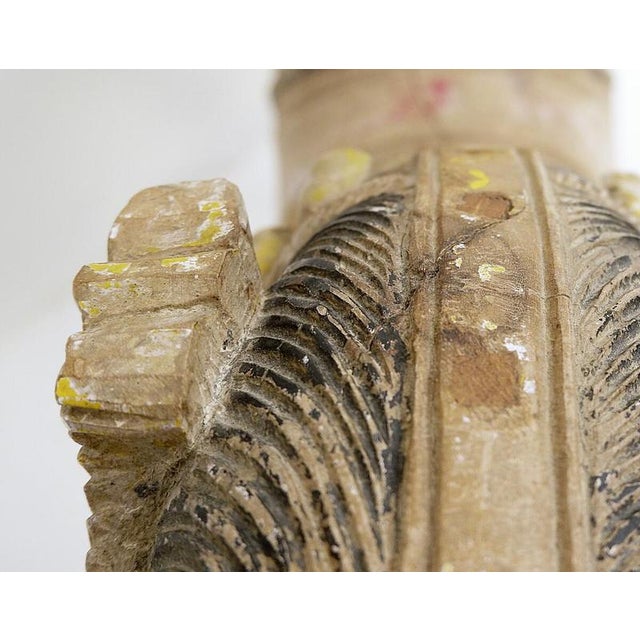 Ayyanar India Carved and Polychrome Wood Horse For Sale - Image 15 of 16