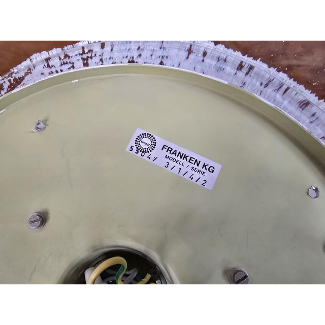 Gold Large Vintage Ceiling Light by J. T. Kalmar for Kalmar Franken KG, 1970s For Sale - Image 8 of 10