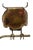 1969 C. Jeré for Artisan House Signed Owl on Branch Sculpture on Stone Base For Sale - Image 10 of 18