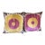 Suzani Pillows With Donghia Fabric and Down Fills (Pair) For Sale