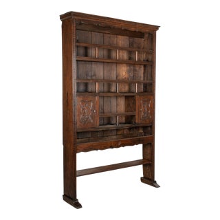 19th Century French Buffet Dressoir or Plate Rack For Sale