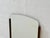 Minimalist Wall Mirror with Wooden Frame, 1970s For Sale - Image 8 of 12