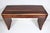 Wood Modern Parsons Style Cocobolo Desk, Handcrafted, 1980s For Sale - Image 7 of 17