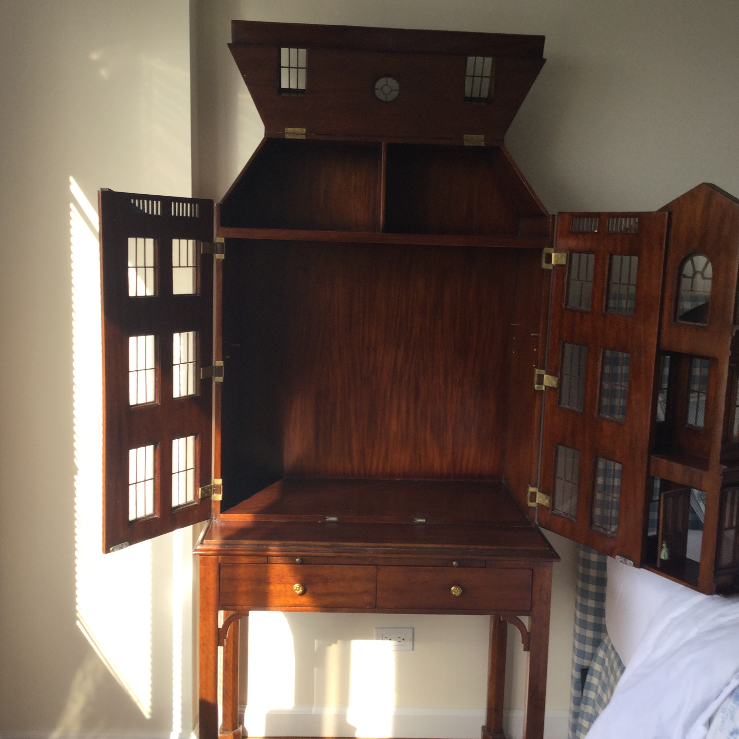 maitland smith dollhouse bar cabinet