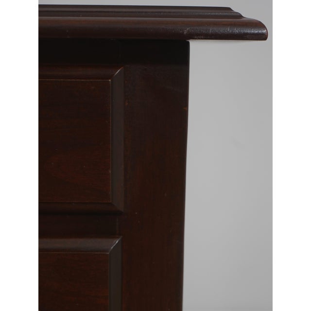 Harden Cherry Queen Anne Style Lowboy W. 4 Drawers For Sale In Philadelphia - Image 6 of 18