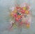 Floral Abstract Pink Green Blue Modern Painting "Flowers in My Sky" by Michele Zuzalek For Sale In Washington DC - Image 6 of 6