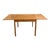 1950s Danish Modern Extension Leaf Dining Table by Møbler For Sale