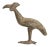 Vintage African Bronze Kori Bustard Bird For Sale
