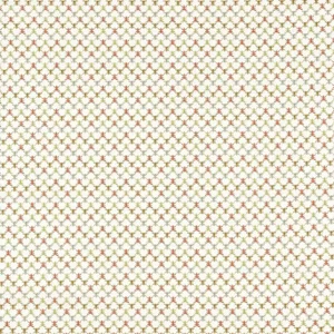 Harlequin Mini Wood Frog Fabric in Baked Terracotta/Parchment/Sketched