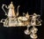Vintage Silver-Plated on Copper Tea and Coffee Service Set For Sale - Image 11 of 11