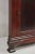 Vintage Georgian Style Mahogany Corner Cabinet China Cabinet With Glass Door For Sale In Philadelphia - Image 6 of 12