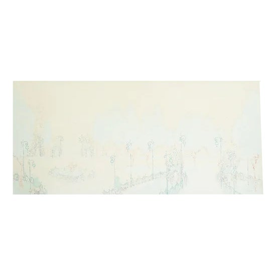 A Fragile Thread of Two Hearts, Oil on Canvas, 21st Century For Sale