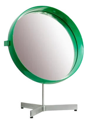 Table Mirror by Uno & Östen Kristiansson for Luxus, Sweden, 1970s
