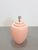 Large Pink Ceramic Table Lamp from Kostka, France, 1970s For Sale - Image 4 of 9