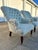 1990s Pair of Victorian Style Tufted Back Armchairs by Calico Corners For Sale In Cleveland - Image 6 of 12
